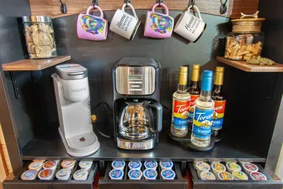 Fully Stocked Coffee BAr
