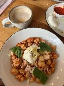 If Italian food is on your mind, take the 15 minute drive into Bellingham and land at Storia Cucina. Their homemade sourdough pizza crust is insane, and so is their homemade pasta and craft cocktails. This place is our favorite and never disappoints.