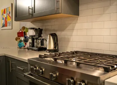 Nothing better in the kitchen than a gas stove! 