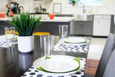 The dinner table is the place where the best conversations happen. :) Gather around and enjoy!