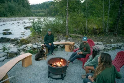 The perfect place to gather with friends and family. Bring your s'mores supplies!