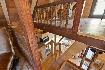 The view from the loft. 