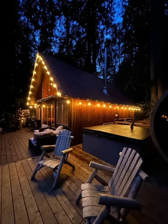 Luna’s A-Frame • Riverfront • Hot Tub & Sauna - image 1 of 38