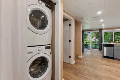 Laundry detergent and dryer sheets for your use.