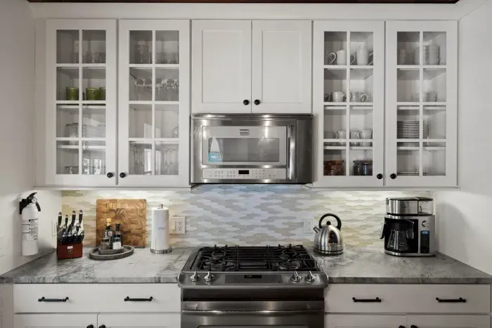 Cook in style in this fully equipped Chef's kitchen, where modern appliances meet historic charm