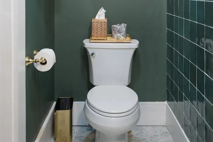 A bathroom that combines functionality with timeless charm.