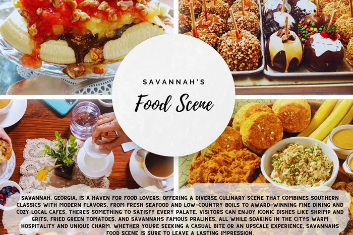 Savannah is a Foodie's paradise. Walk to numerous incredible restaurants and enjoy Craft Cocktails