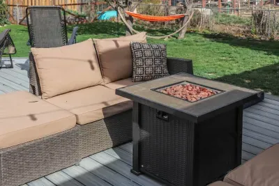 Fireside chats & hammock naps—your perfect outdoor escape awaits! 🔥🌿 #RelaxAndUnwind