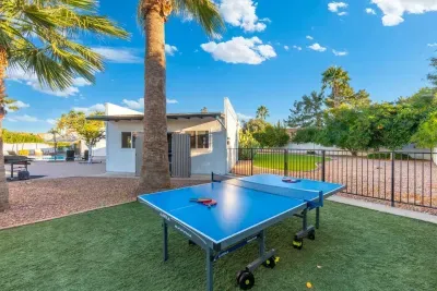 Ping pong table perfect for family time