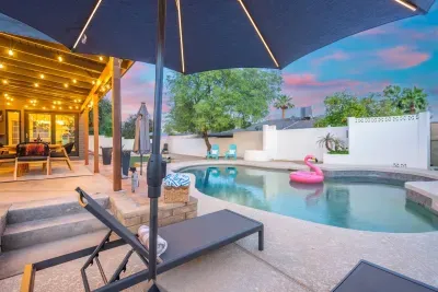 Outdoor Oasis: Enjoy sun-soaked afternoons by the sparkling pool!