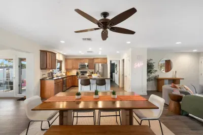 Dining Area: Bright and airy space perfect for meals and gatherings