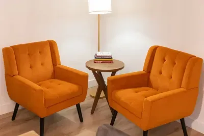 Curl up in our cozy reading nook with a good book, a glass of wine, or a morning cup of coffee. 