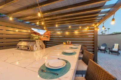 BBQ, drinks and the game. 