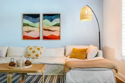Living room.