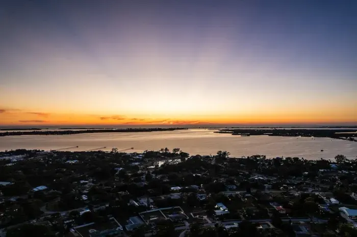 Palma Sola Bay leading to Anna Maria Island (within a mile from our home).