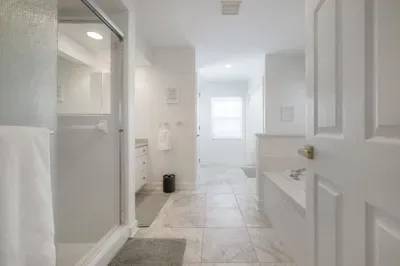 Primary bathroom.