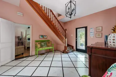 As soon as you walk in the front door, you will feel like you are swept into an artistic haven.