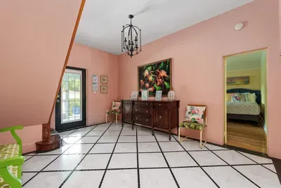 As soon as you walk in the front door, you will feel like you are swept into an artistic haven.