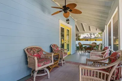 Enjoy outside meals or visiting here.