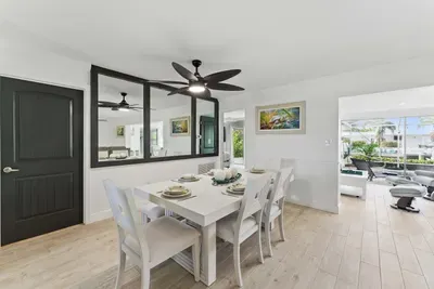 Step into the cozy dining area where comfort meets style perfect for family meals, game nights, or simply enjoying good food in great company.
