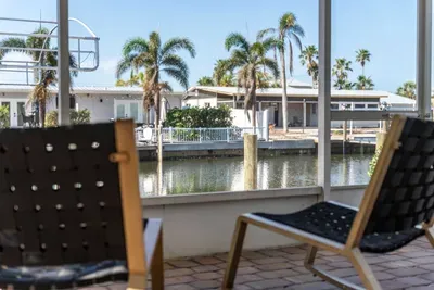 Unwind in comfort with chairs perfectly positioned to take in stunning views of the canal. Whether you're sipping your morning coffee or watching the sunset, these seats offer the ideal spot to relax and enjoy the peaceful, scenic beauty right at you