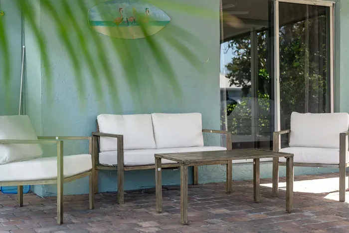 Step outside and embrace the beauty of your surroundings on this inviting outdoor patio. Perfect for morning coffee, afternoon relaxation, or evening stargazing, this space offers comfortable seating, cozy ambiance, and a peaceful atmosphere.