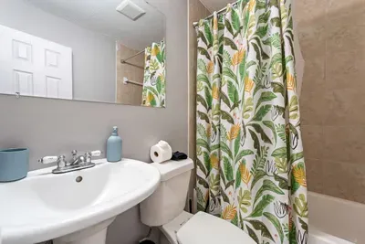 Second bathroom with shower