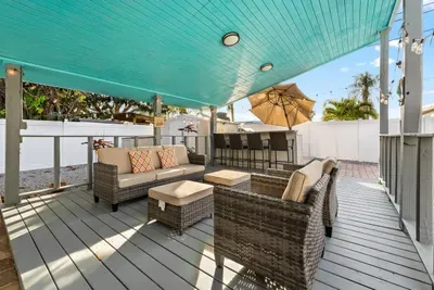 Outdoor furniture to enjoy with family and friends.