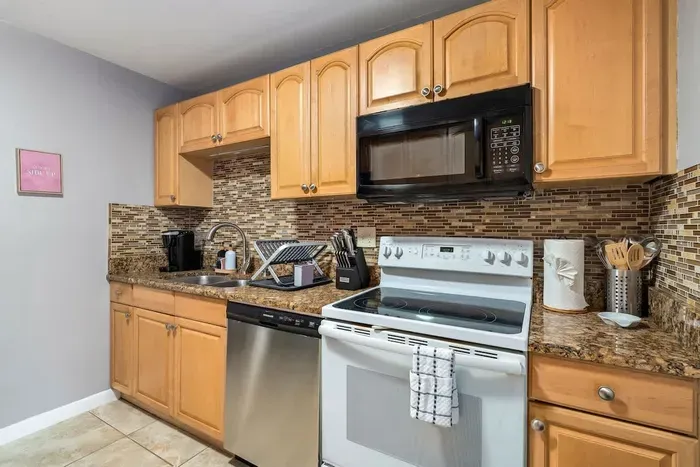 Equipped kitchen