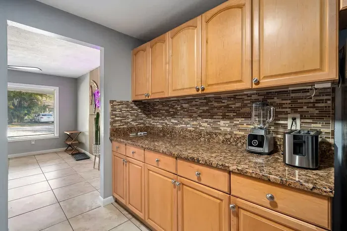 Equipped kitchen