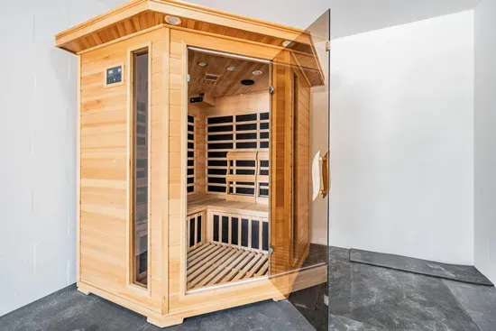 Unwind in your private infrared sauna—crafted in beautiful cedar wood for a spa-like retreat. Perfect for rejuvenation after a day at the beach or pool, this serene space offers warmth, relaxation, and a touch of luxury to your coastal getaway.
