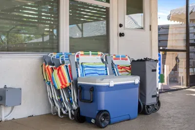 Pack lighter and head to the beach with ease—this home includes convenient beach chairs, coolers, and outdoor essentials ready for your adventures. Everything you need for fun-filled days in the sun is right at your fingertips.