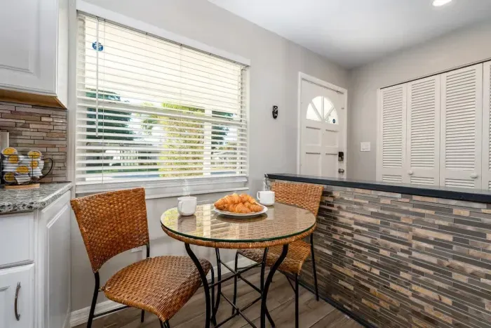 Breakfast table