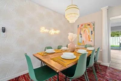 Dining room for the entire family!