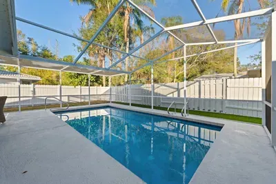 The pool is the perfect spot to enjoy Sarasota's amazing weather!
