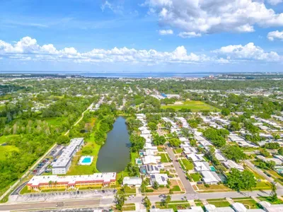 Enjoy a picturesque view of the surrounding area, offering a glimpse into the beauty and charm of the nearby location.