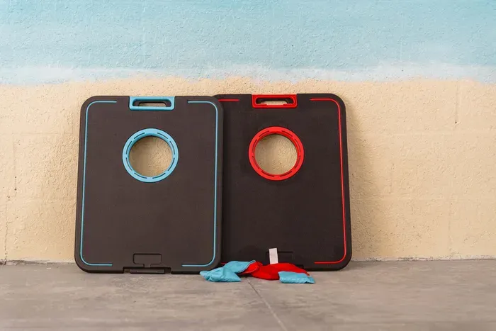 Classic cornhole boards ready for laid back competition and backyard-style fun.Perfect for friendly games with family and friends, this easygoing amenity adds a playful touch to your stay and guarantees laughs, cheers, and memorable vacation moments.