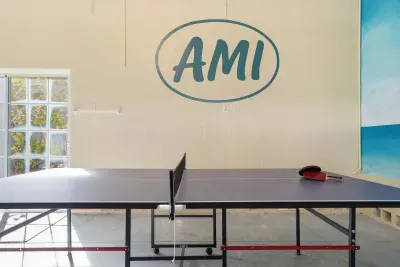 Game on in your private recreation space. Featuring a full-size ping pong table for friendly competition and endless fun. Perfect for rainy days or evening tournaments, this bonus amenity adds excitement and entertainment for guests of all ages.