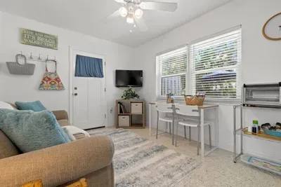Living room and dinette.