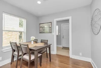 Share meals together in the dining room.