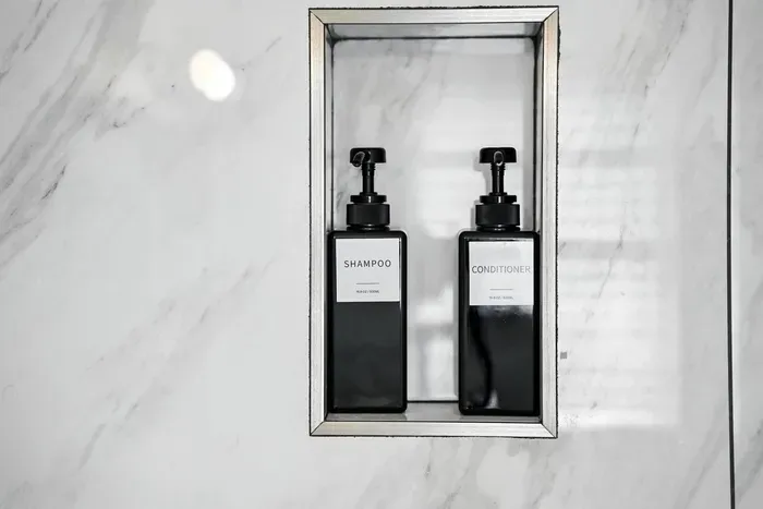 Indulge in  with our spa-inspired shower, featuring sleek marble walls and premium refillable toiletries. Thoughtfully designed for elegance and eco-friendliness, every detail elevates your stay.