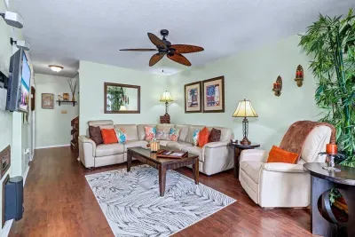 NEW! Beachfront 2BR + Pool + Walk to Beach - image 5 of 44