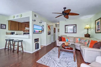 NEW! Beachfront 2BR + Pool + Walk to Beach - image 6 of 44