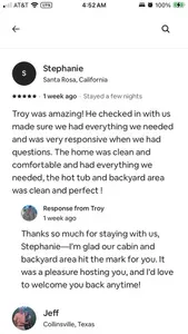 Great guest reviews!