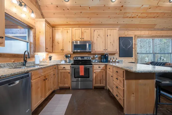 Kitchen Paradise: Whip up delightful meals in this spacious, stylish kitchen with modern amenities!