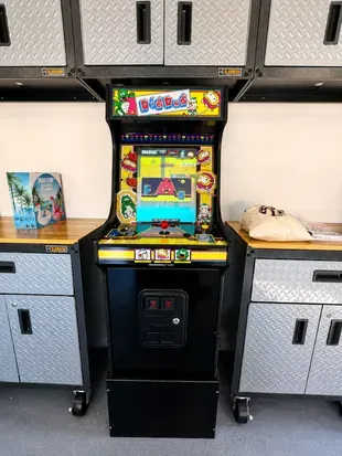 Retro arcade game adds a fun, nostalgic touch to the rec space