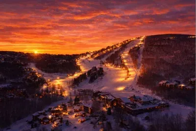 Sunset evening on Beech mountain NC. What are you waiting for?