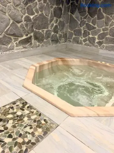 Hot Tub in ASC, chill in the heat after chilling on the mountains