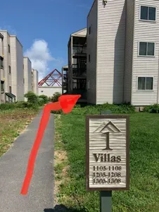 Entrance to Villa #1
