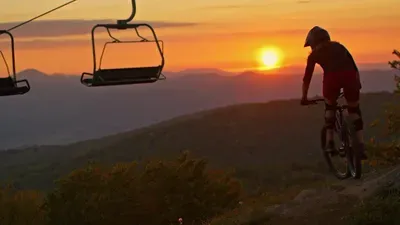Sunset on Beech Mountain